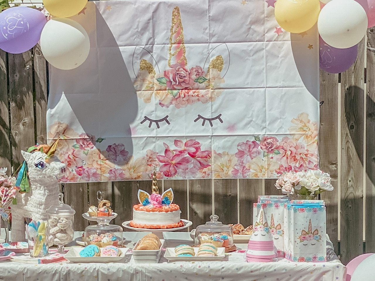 BUDGET FRIENDLY UNICORN THEMED BIRTHDAY – life happened